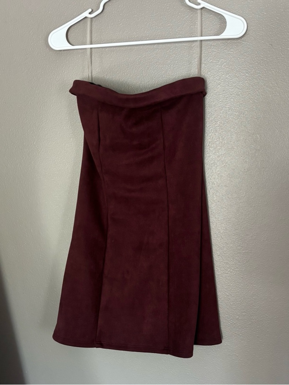 Altar'd State burgundy mini dress